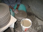 making-clay-pottery-plates-kenya